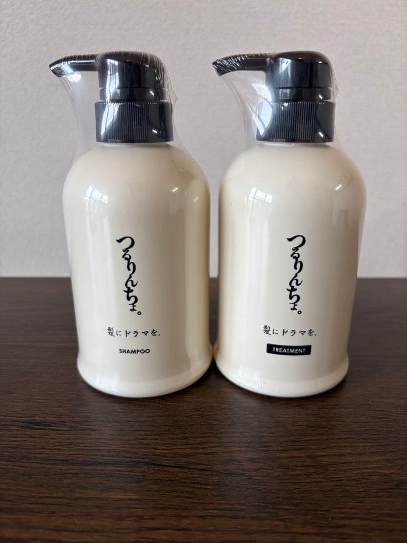 つるりんちょシャンプー＆トリートメントセット つるりんちょ。 つるりんちょ シャンプー 400ml トリートメント 380g