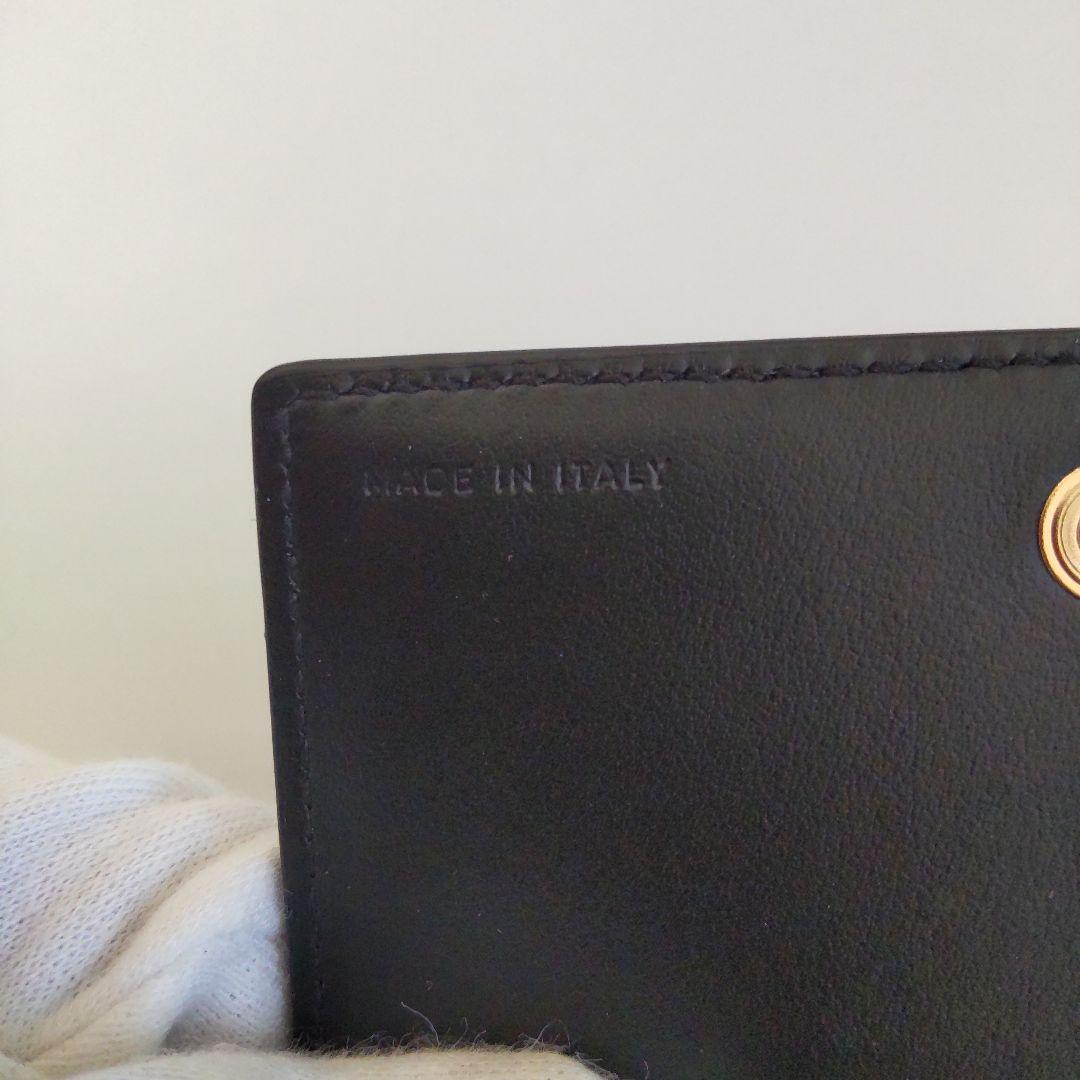 未使用 スマイソン 名刺入れ カードケース クロコ型押し ブルー 箱