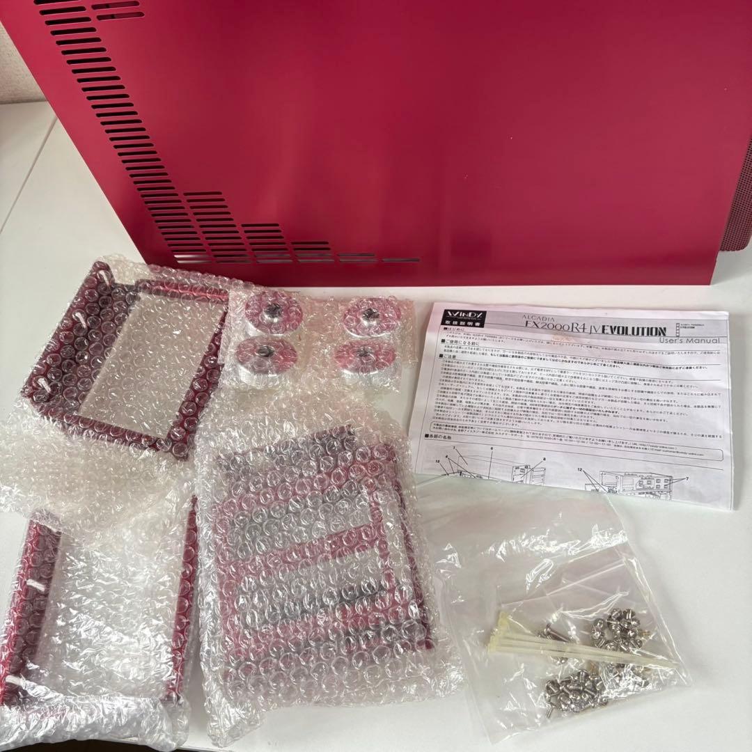 星野金属 Windy ウィンディ PCケース ALCADIA 赤 レッド アルミ - メルカリ