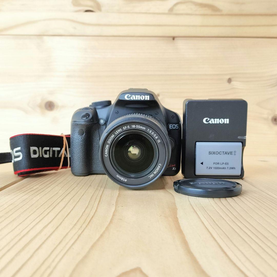 ☆動作確認済、レンズ付き☆Canon キャノン EOS kiss X3 - メルカリ