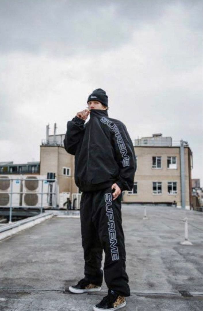 supreme 17ss split track jacket セットアップ - メルカリ