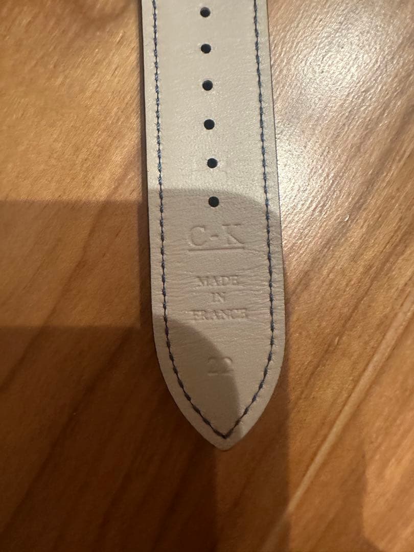 梵さま【ほぼ未使用】ジャガールクルト純正ダークブルー(カーサ