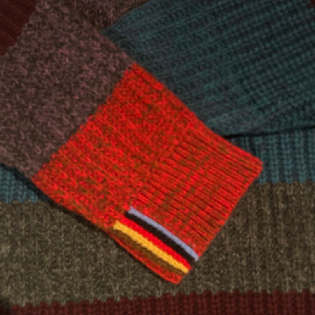 Paul Smith × Barbour ニットセーター マルチカラー - メルカリ