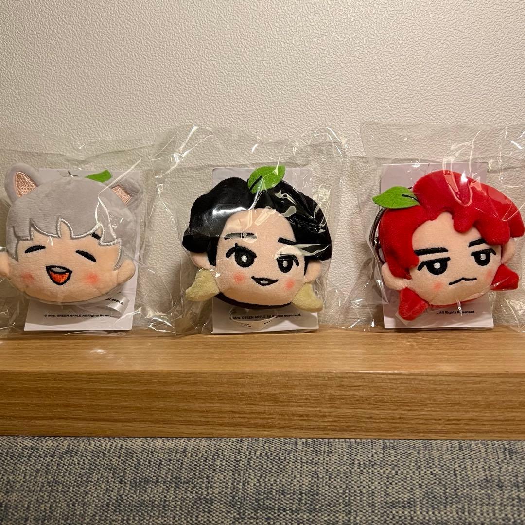 Mrs.GreenApple MGA ミセス ソウルコン プラッシュ　キーリング Mrs GreenApple MGA ミセス 若井滉斗 韓国 ソウルコン ぬいぐるみ