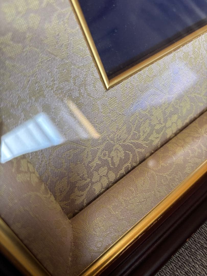 勲三等瑞宝章 勲記 額縁のみ 木製枠 勲章額 叙勲額 アンティーク雑貨