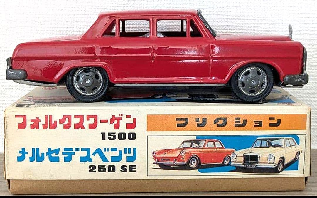 1960年代「メルセデス ベンツ250SE」ブリキカー 箱付き(市村商店製