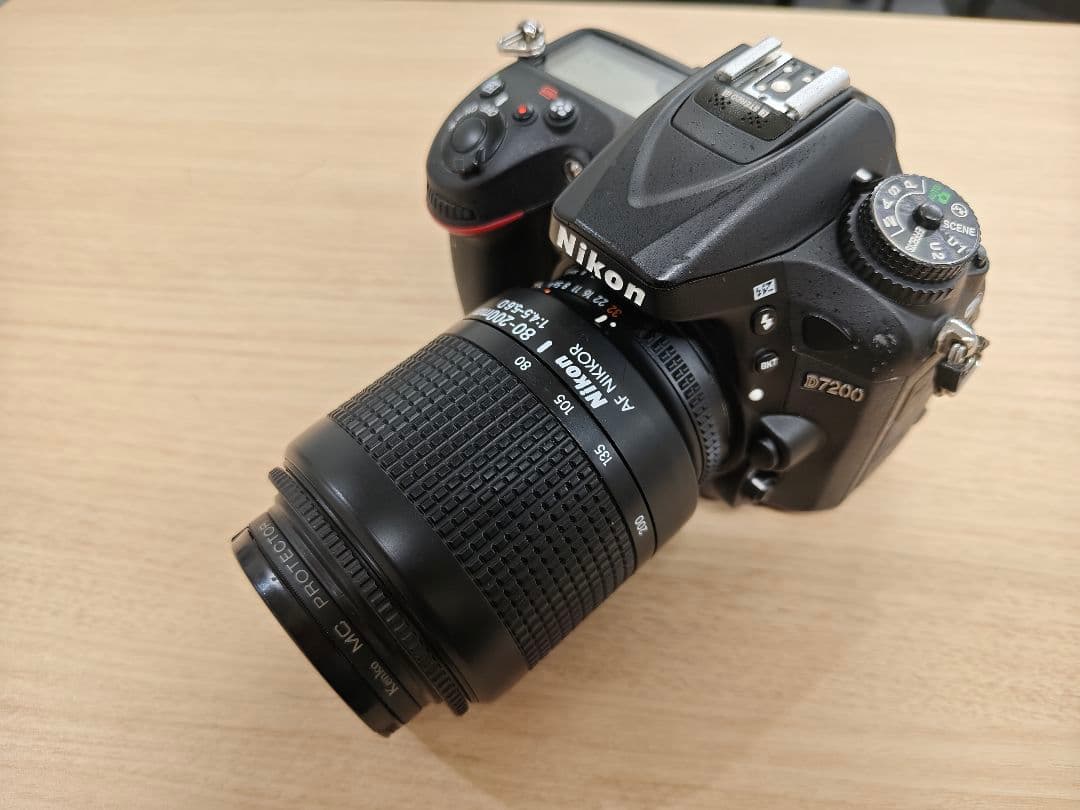 動作確認済み Nikon D7200 デジタル一眼レフ レンズ付き 高画質と高機能を実現したニコンデジタル一眼レフカメラ「ニコン D7200