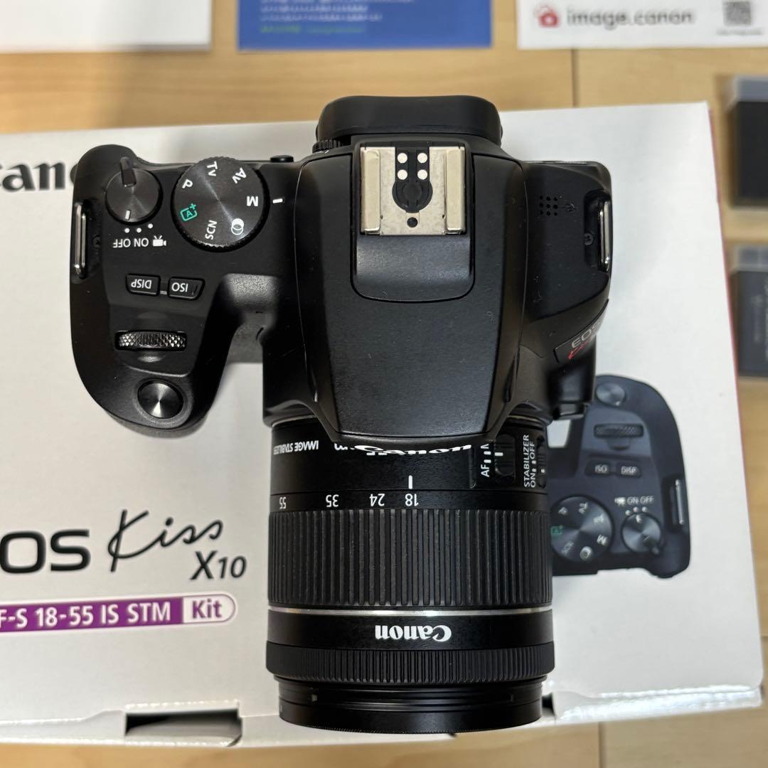 Canon EOS kiss x10 レンズキット 一眼レフ 箱付き レンタル] CANON EOS Kiss X10 レンズキット 一眼レフ - Rentio