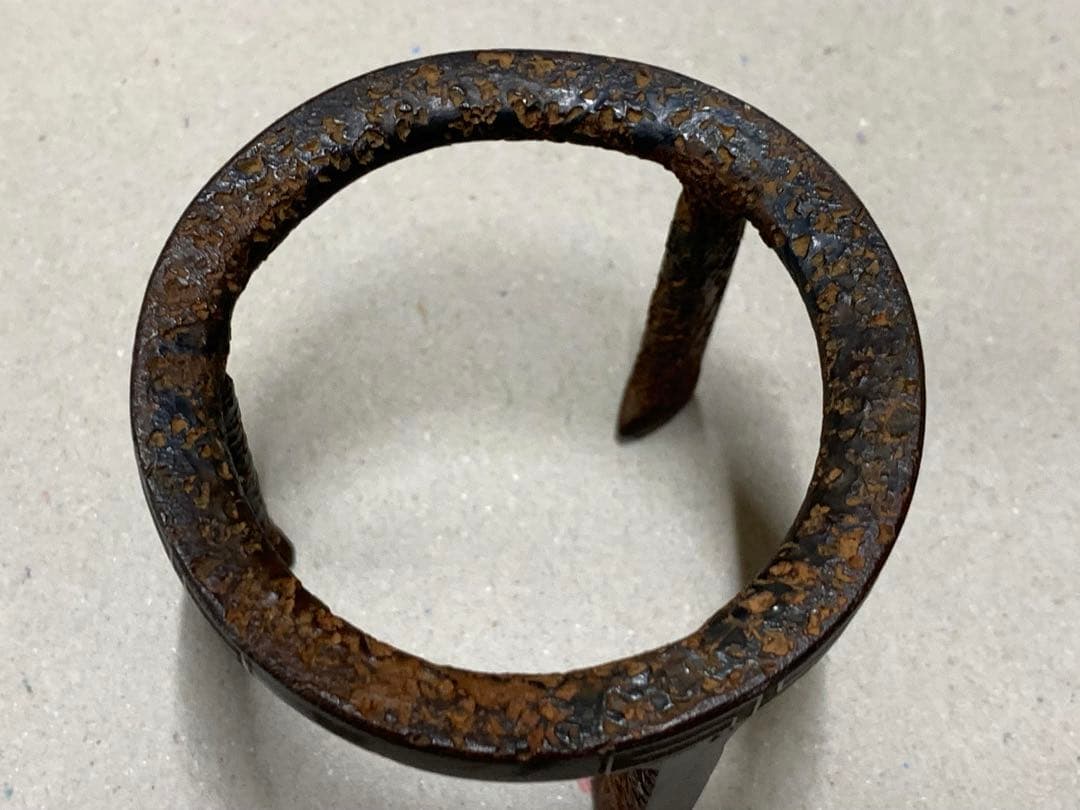 1080さま専用 釜師 和田美之助 金銀象嵌 五徳蓋置 茶道具 蓋