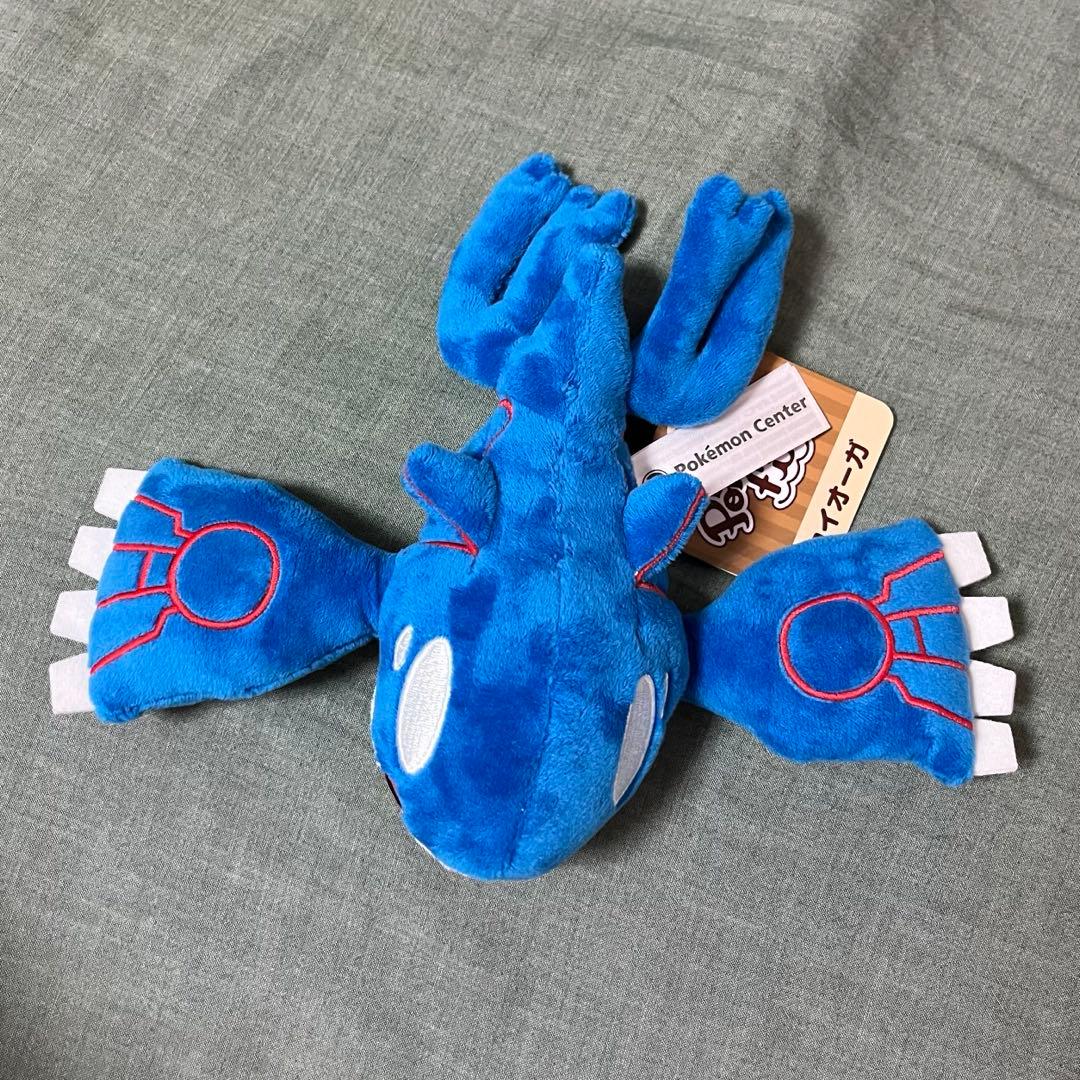 ポケモンセンター カイオーガ ぬいぐるみ ポケモンfit 旧タグ - メルカリ