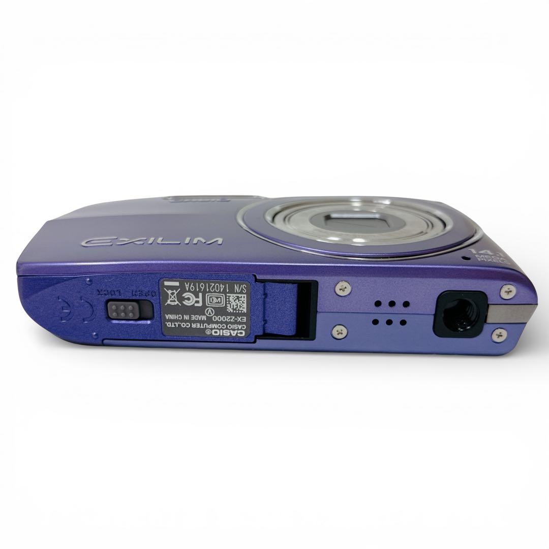 美品 CASIO EXILIM EX-Z200 動作確認済 付属品完備 パープル - メルカリ