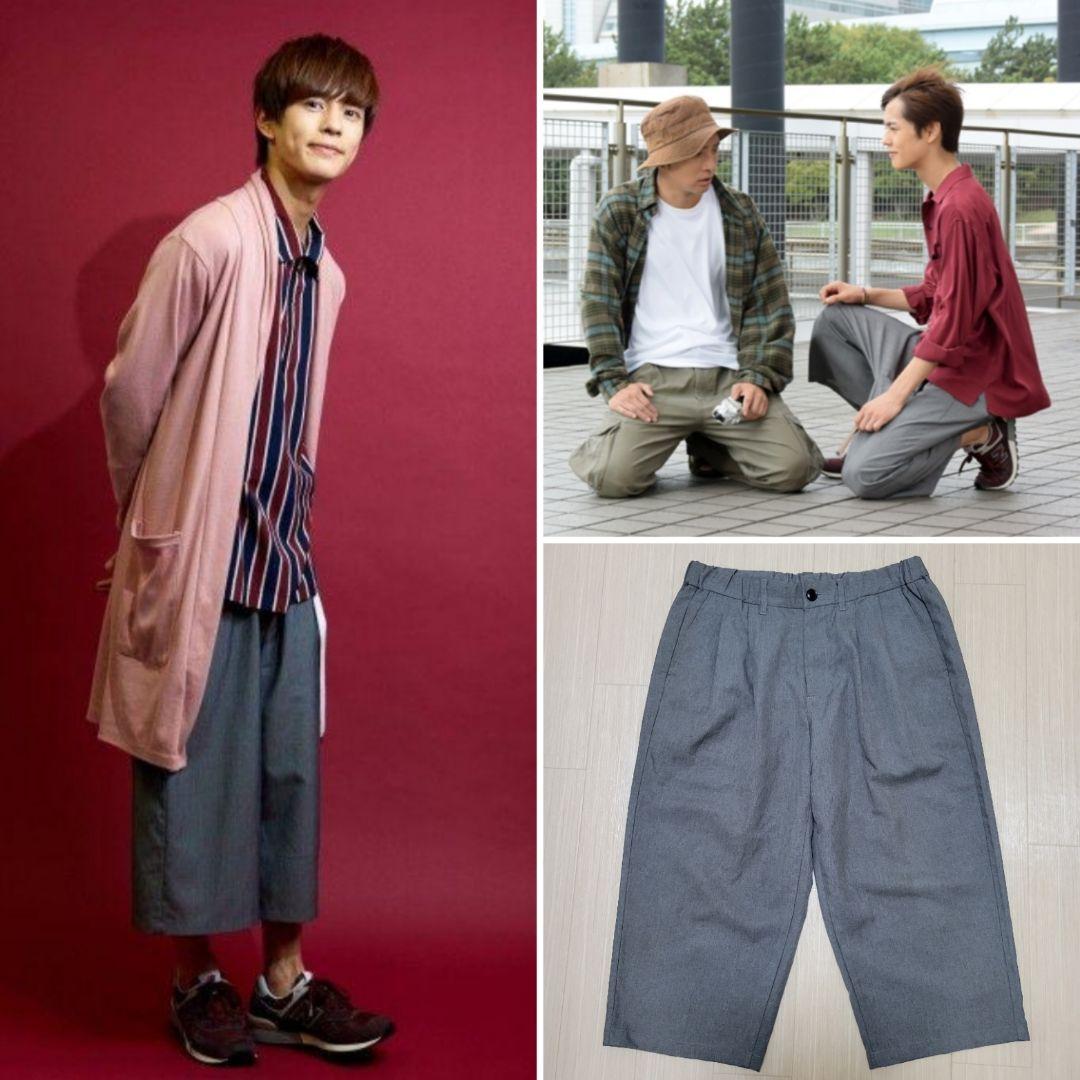 一点のみ]仮面ライダージオウ常磐ソウゴ着用衣装グレーパンツLサイズ