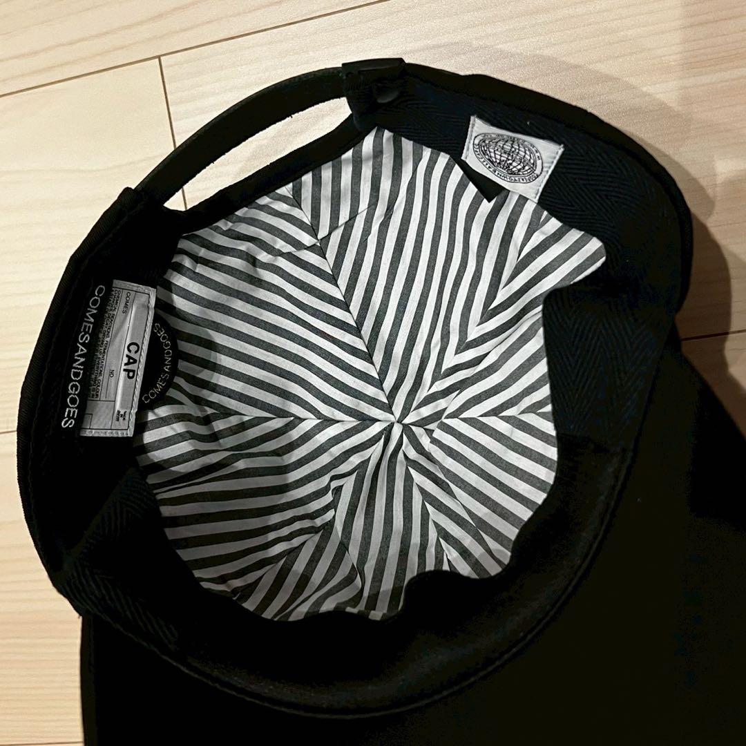 Comesandgoes NYS 6パネル キャップ ブラック - メルカリ