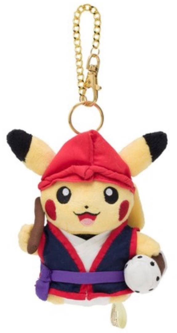 新品 タグ ポケモンセンターオキナワ エイサーピカチュウ 琉舞