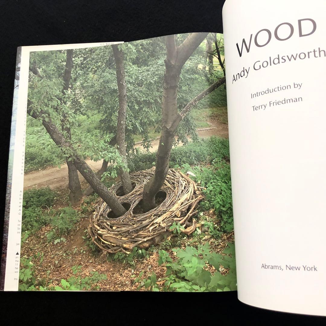 アンディー・ゴールズワージー 作品集「Wood」Andy Goldsworthy - メルカリ