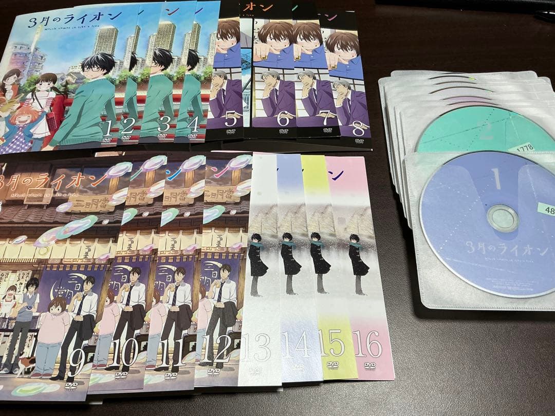 3月のライオン DVD 全16巻セット 全巻 - メルカリ