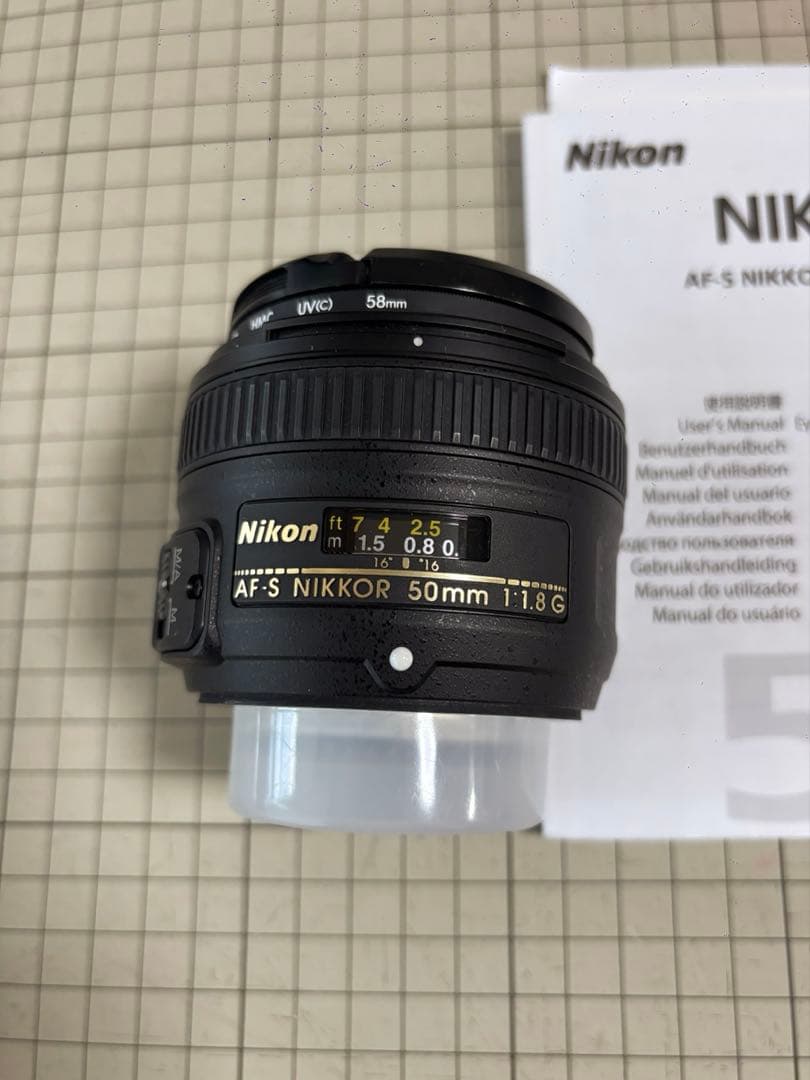 Nikon NIKKOR AF-S 50mm f/1.8G レンズ Amazon | Nikon 単焦点レンズ AF-S NIKKOR 50mm f/1.8G フルサイズ対応