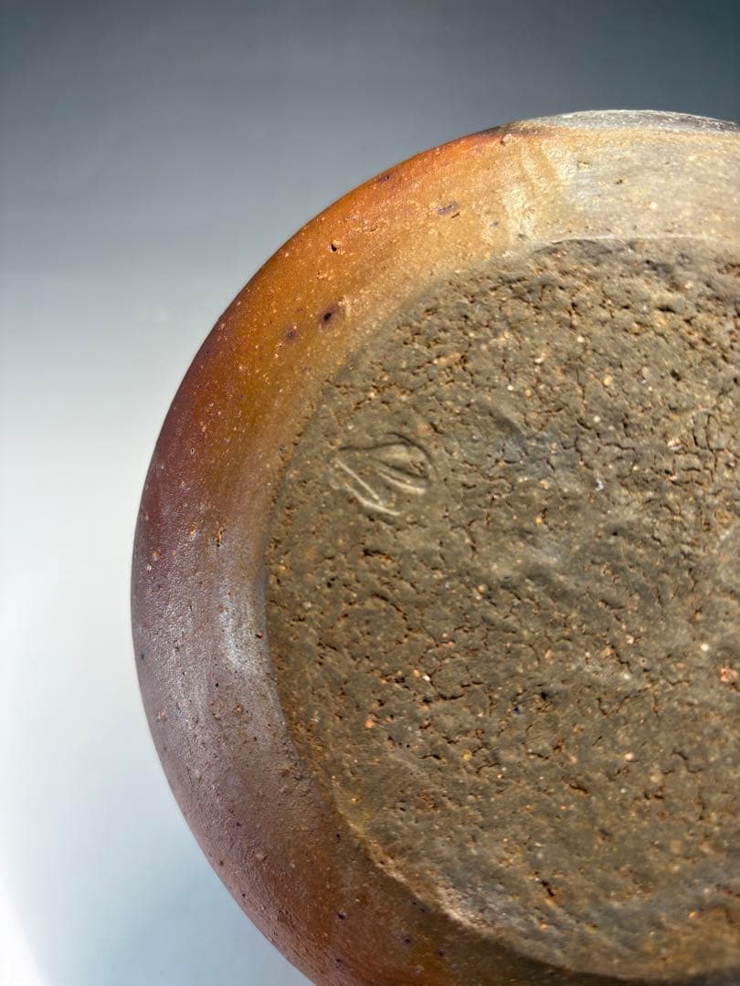 中古品】茶道具 金重道明造 備前焼建水 尋牛斎書付 - メルカリ