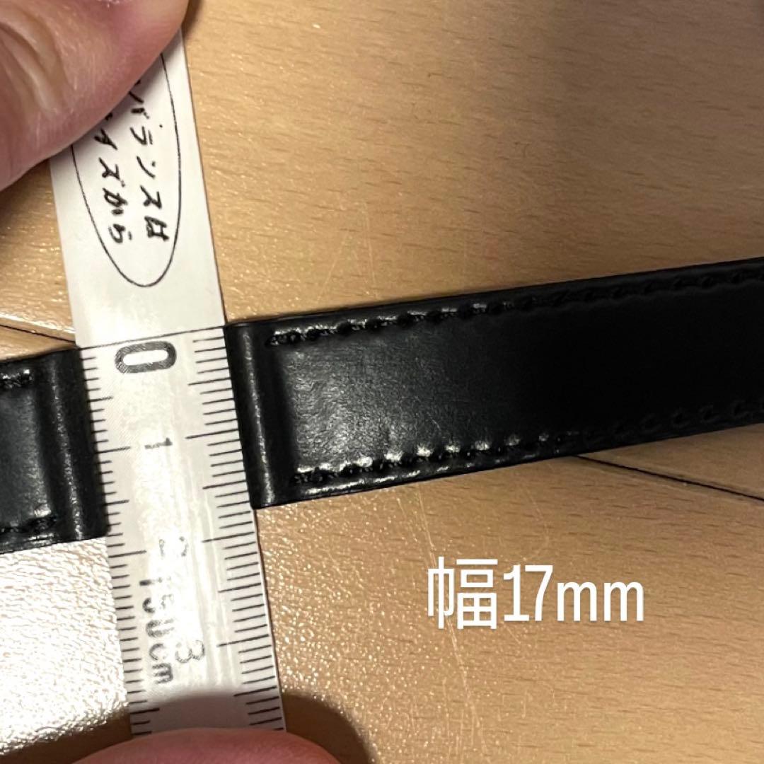 guitar man様リクエスト【新品】Nomos 時計ベルトブラック サイズM