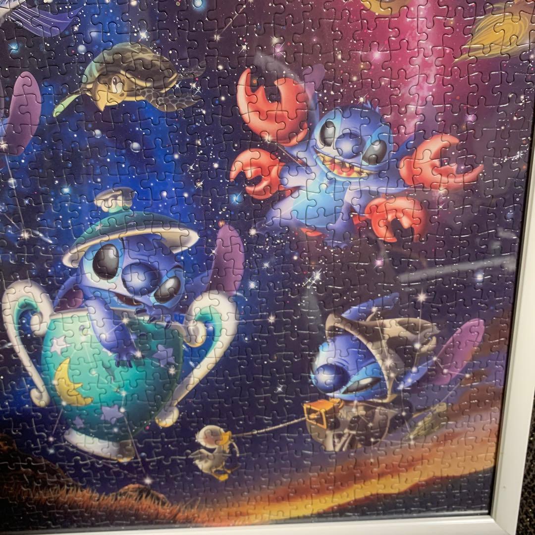 希少 レア リロ＆スティッチ ジグソーパズル 完成品 ディズニー 2000