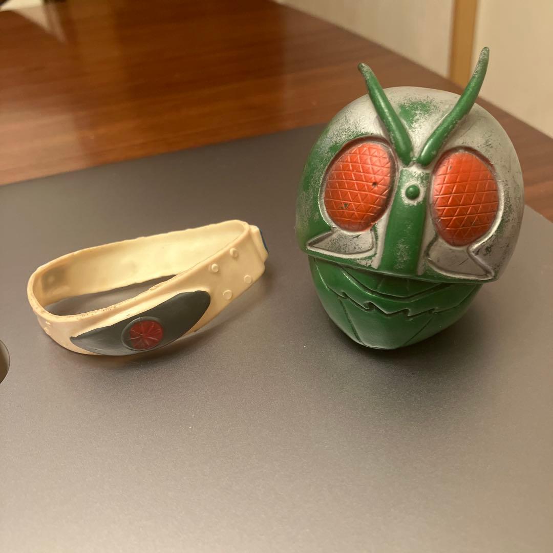 ヴィンテージ バンダイ 仮面ライダー ソフビ ヘルメット & ベルト ライダーヒーローシリーズ08 仮面ライダーエグゼイド ダブルアクション