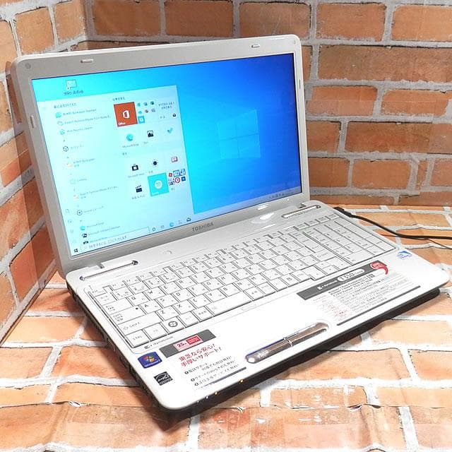 ☆即使用できます☆快適動作 東芝T350 Win10 Office2019 BIOSセットアップの起動方法/初期設定に戻す方法＜Windows 10