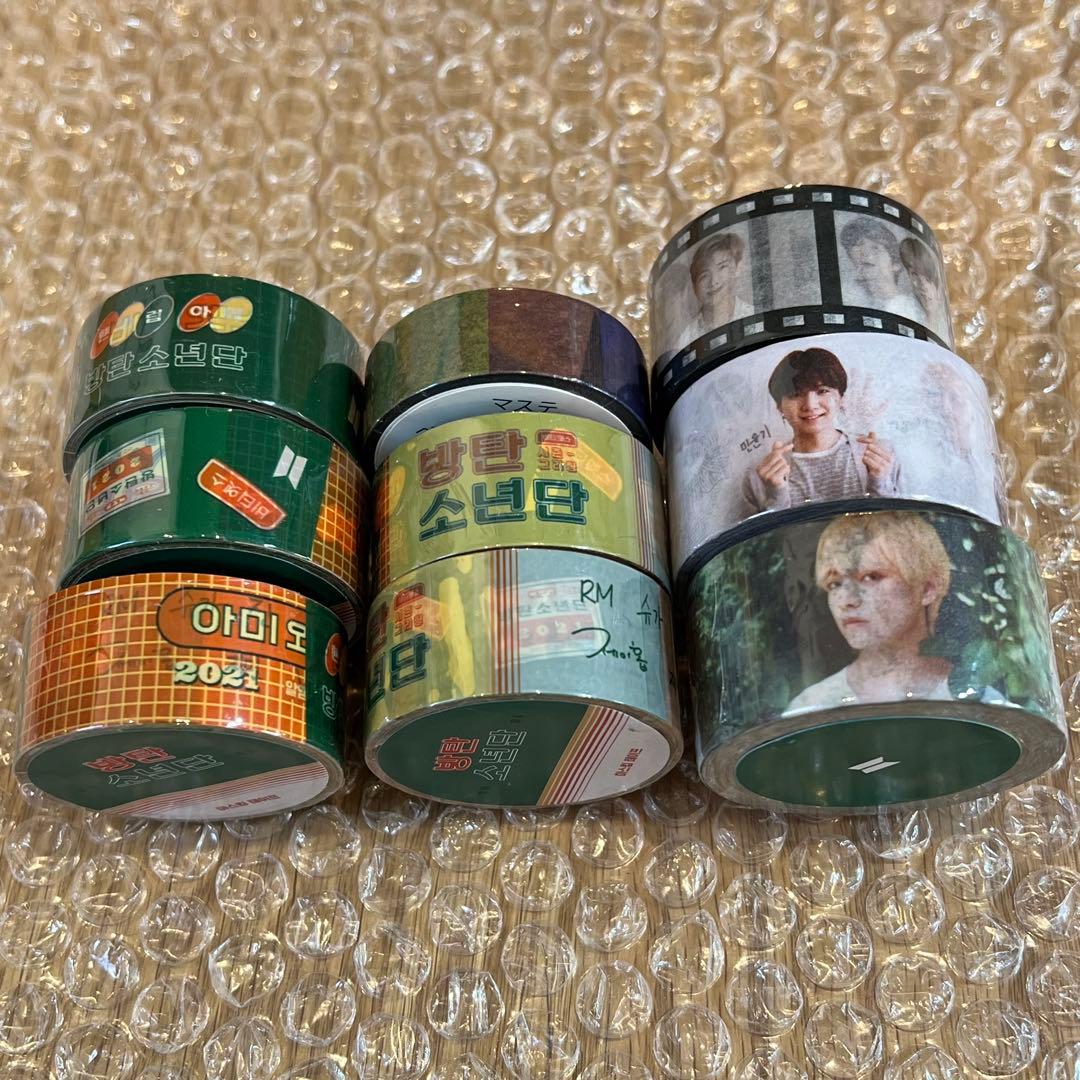 BTS マスキングテープ シーグリ2019 メンバーシップ dfesta グク