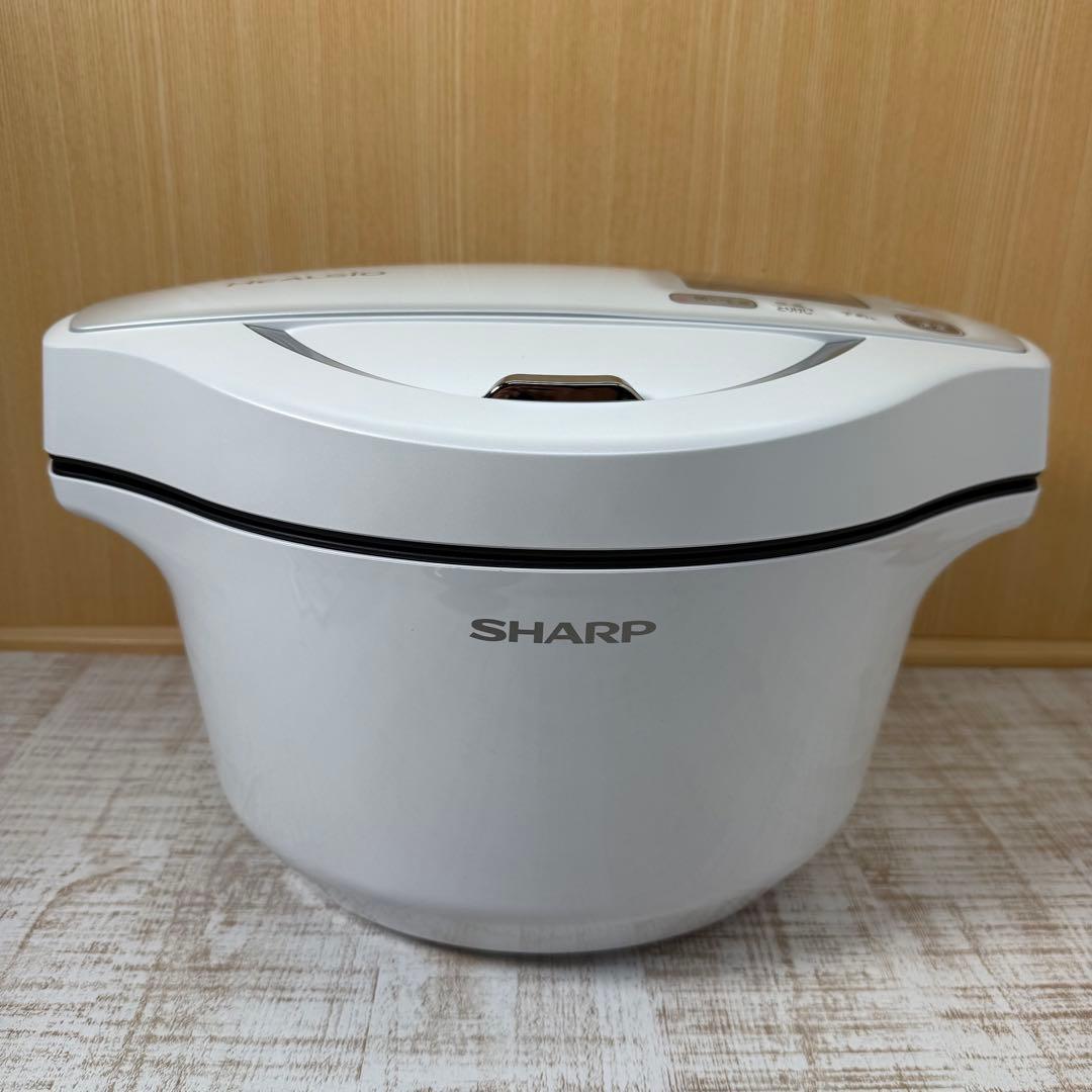 SHARP ヘルシオ ホットクック KN-HW24E-W（ホワイト）2.4L