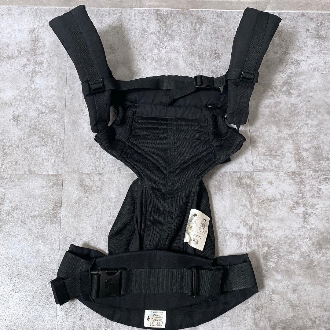 エルゴ ergo オムニ360 クールエア ブラック 黒 抱っこ紐 - メルカリ