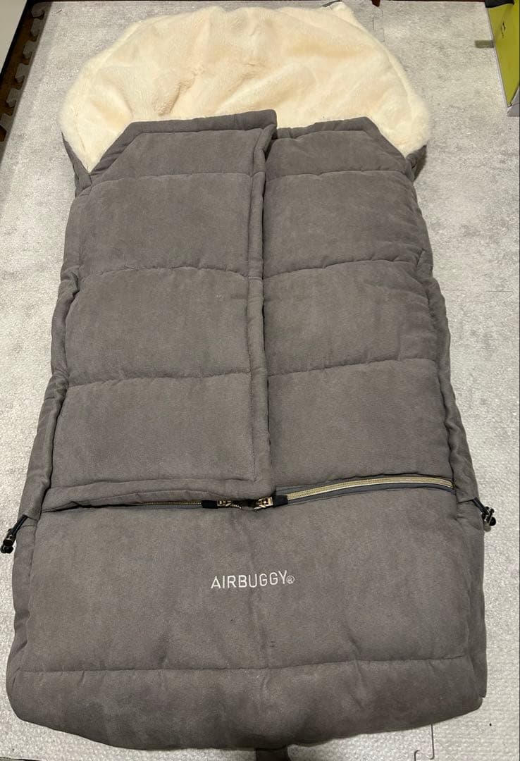 AIRBUGGY フットマフ【トップライン　グレー】 楽天市場】【ポイント10倍】【送料無料】 AirBuggy エアバギー