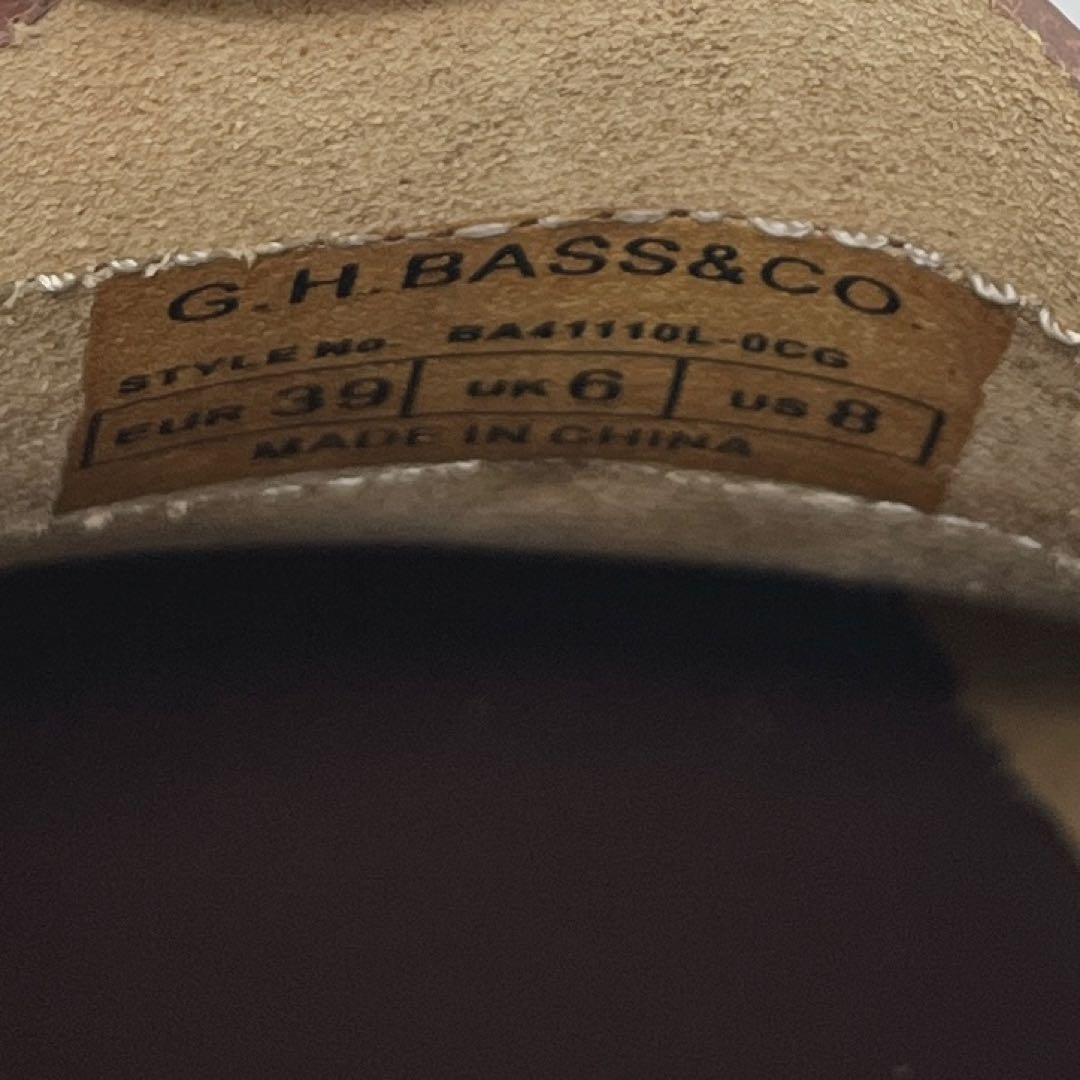 【極美品】G.H.BASS 25.5㎝ ローファー　キャメル