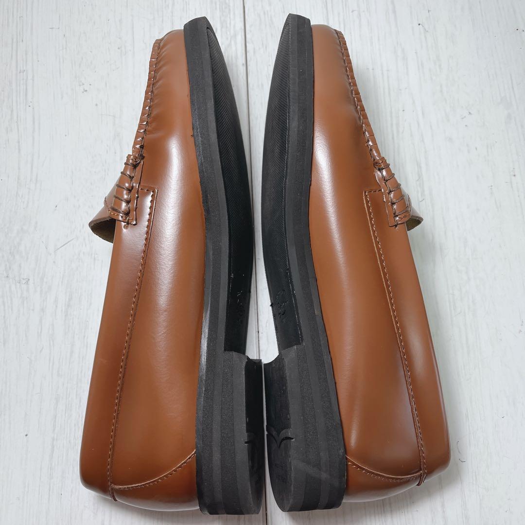 【極美品】G.H.BASS 25.5㎝ ローファー　キャメル