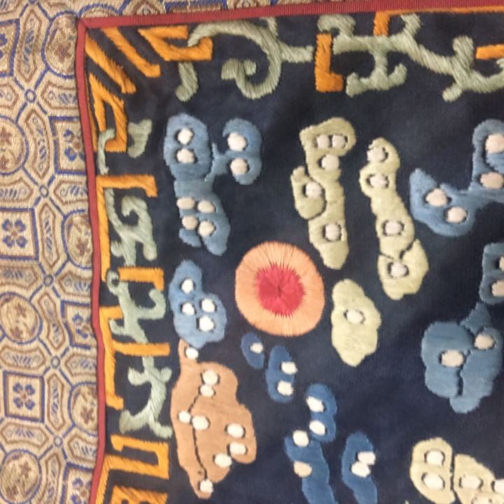 刺綉 中国美術 清時代 官服补子 - メルカリ