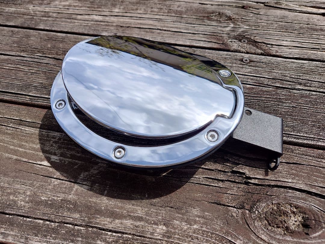 マツダ NC ロードスター RHT用 純正OP フューエルリッド（クローム調