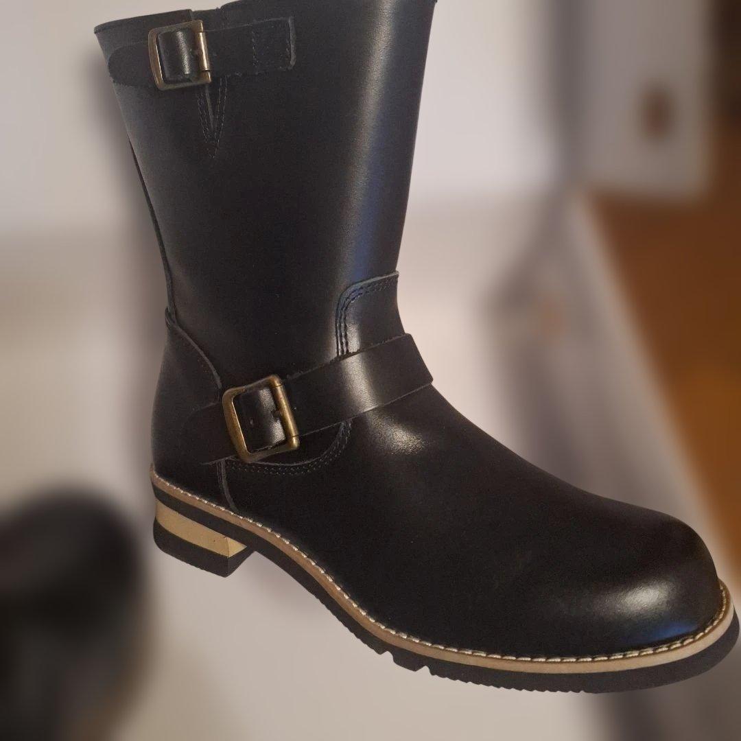 WILD WING ライディングブーツ 25.0cm イーグル WWM-0006