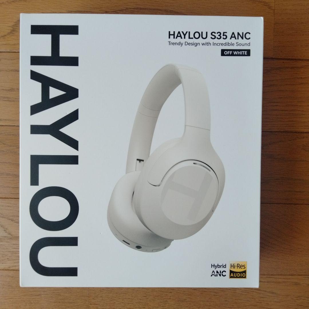 HAYLOU ワイヤレスヘッドホン S35 ANC オフホワイト HAYLOU オフホワイト