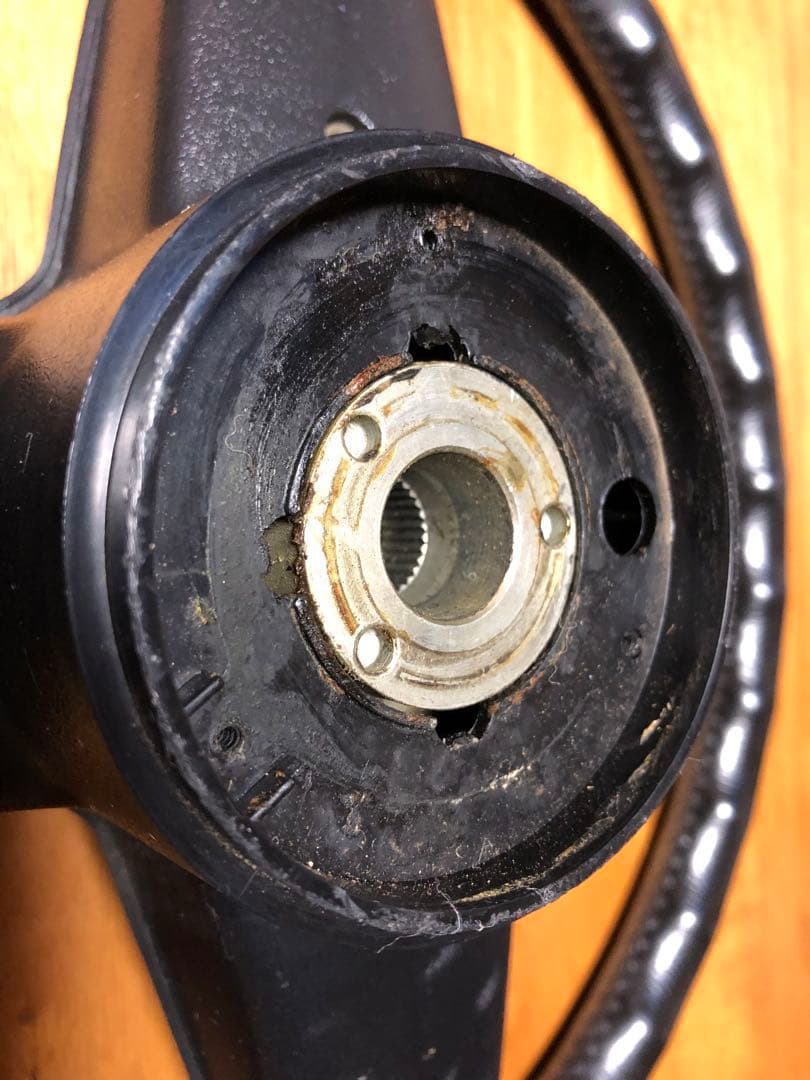 トヨタ 【美品】5代目トヨタコロナ純正ハンドル TOYOTA コロナ CORONA