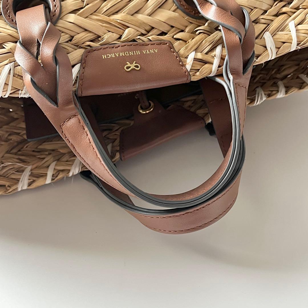 アニヤハインドマーチ スモールバスケット ペーパーアイズ 天然草木