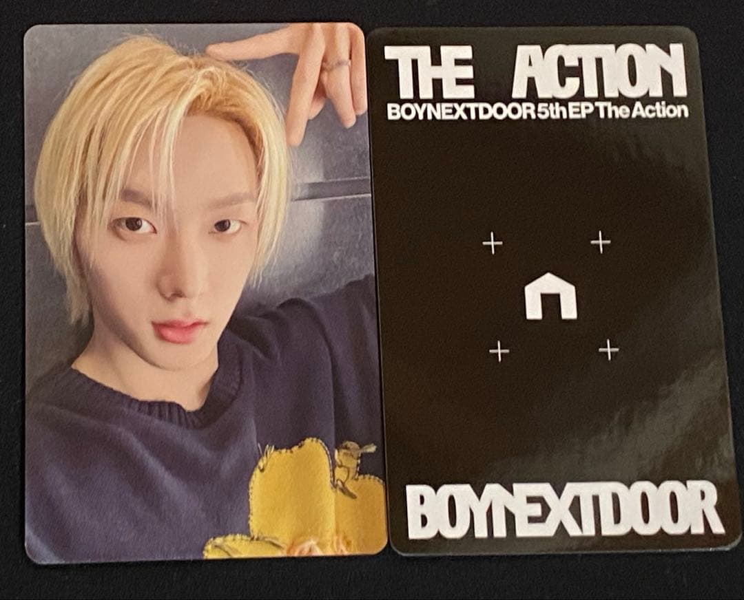 boynextdoor the action 中華 ヨントン トレカ ソンホ - メルカリ
