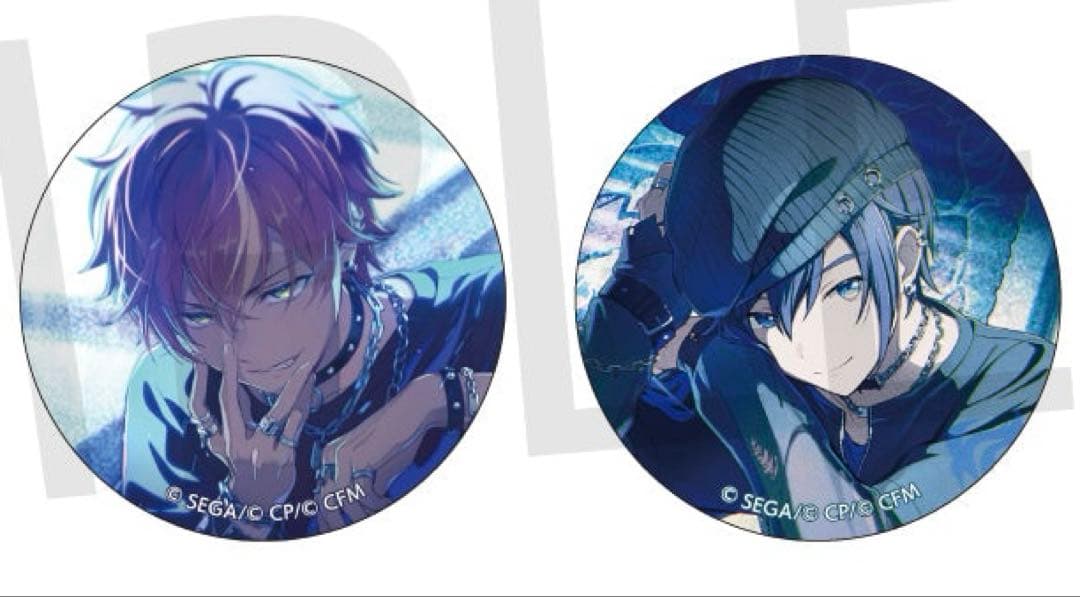 プロセカ グリッター缶バッジ 東雲彰人 KAITO 48a - メルカリ