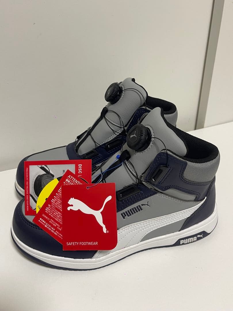 PUMA　ハイカット　フロントコート ディスク ミッド JSAA 25.5cm