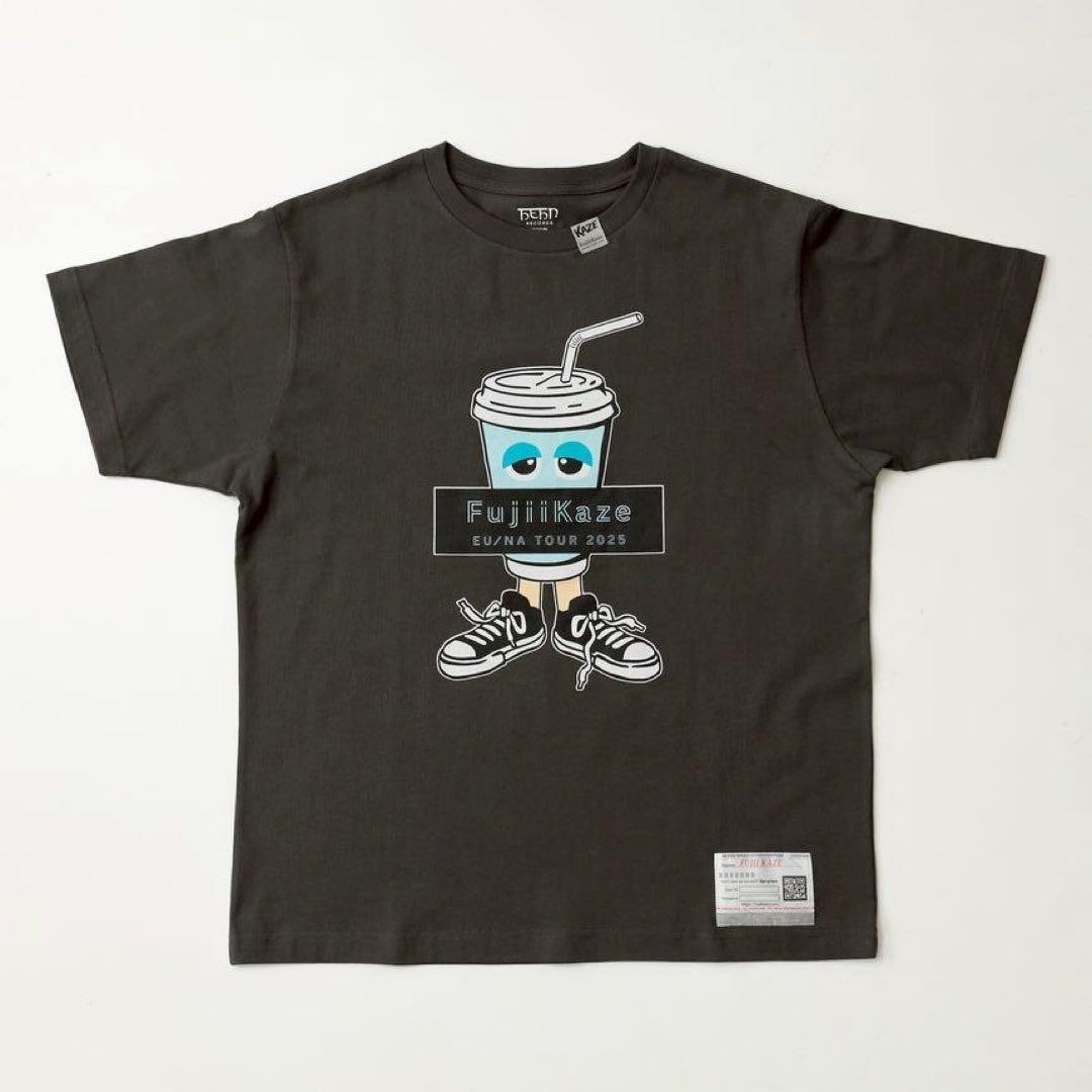 藤井風 Fujii Kaze EU NA TOUR 2025 ドリンクTシャツ - メルカリ