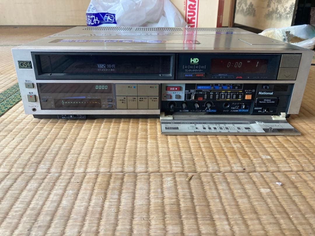 National VHS S-VHS ビデオデッキ NV-850HD - メルカリ