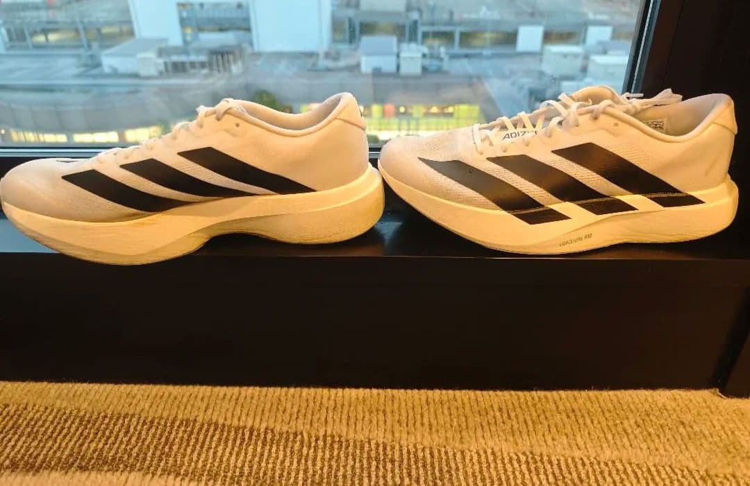 【27.0cm・走行距離86km】adidas ADIZERO EVO SL