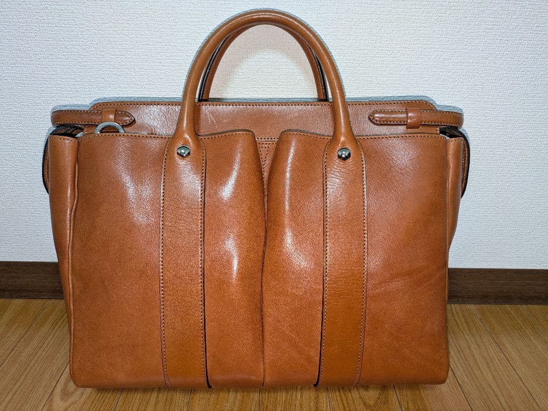 万双 双鞣和地 トートブリーフ