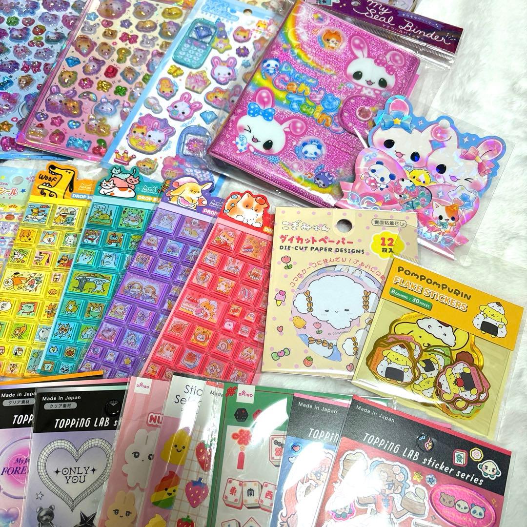 超大量56枚セット！ボンボンドロップシール等 まとめ売り！即日発送