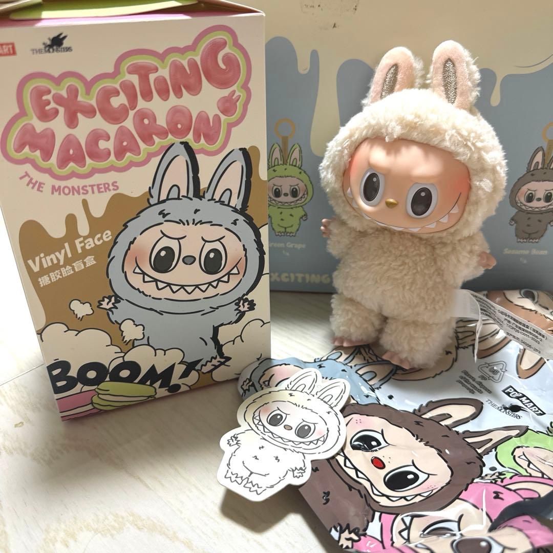 正規品お顔厳選】LABUBU ラブブ マカロン SOYMILK 豆乳 - メルカリ