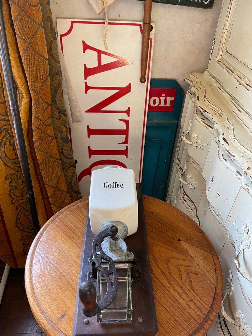 ミリカリ様専用アンティーク 壁掛け コーヒーミル グラインダー 陶器