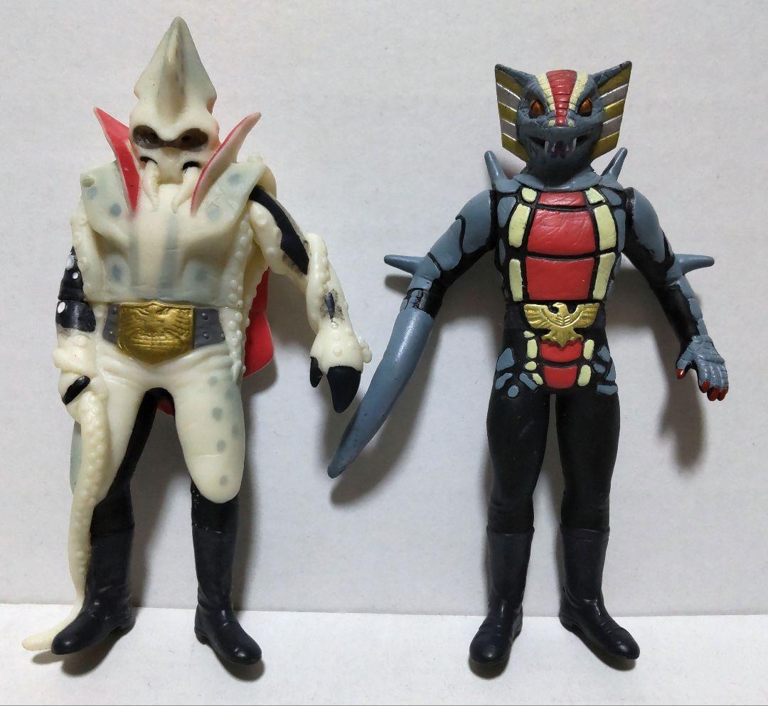 バンダイ 仮面ライダーソフビ道 9体セット！ - メルカリ