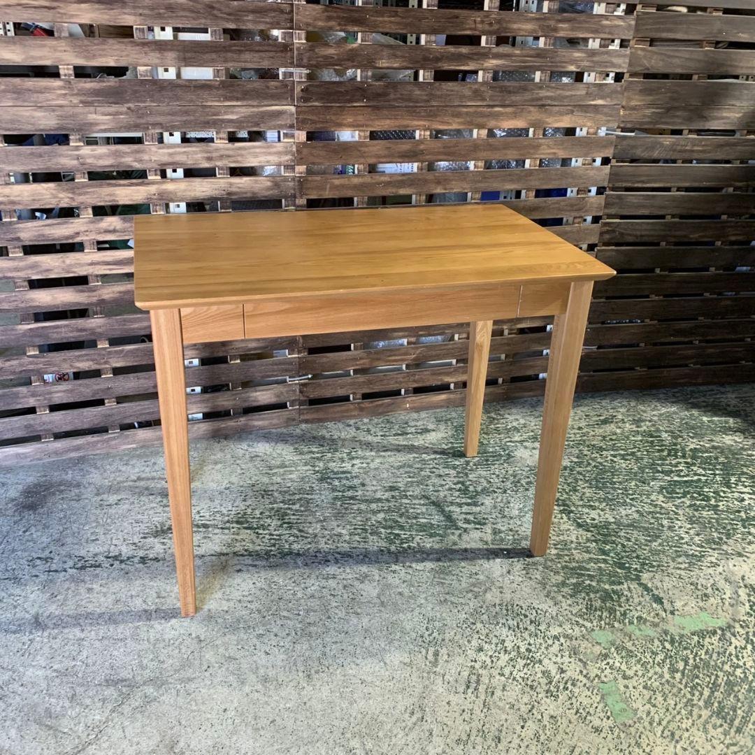 J583 無印良品 無印 MUJI デスク 学習机 学習机にも使える【無印良品】のデスクは、シンプルで木のぬくもりが